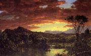 Frederic Edwin Church A Country Home Spain oil painting artist